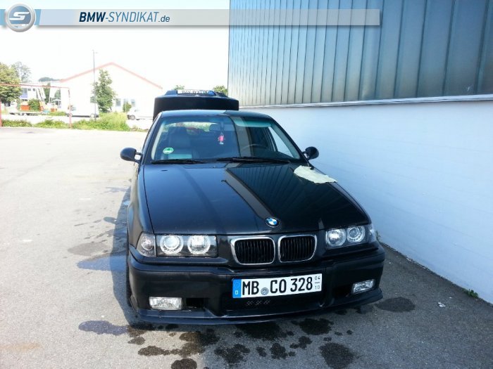 BMW e36 328i Cosmosschwarz - Metallic Black Beauty [ 3er BMW - E36 ...
