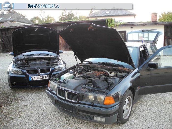 BMW E36 320i M52B20 Schwarz II Touring - 3er BMW - E36
