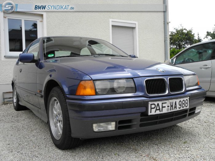 BMW E36 316i Compact Alaskablau Metallic - 3er BMW - E36