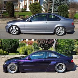 330ci Rocketbunny #makepurplegreatagain - 3er BMW - E46