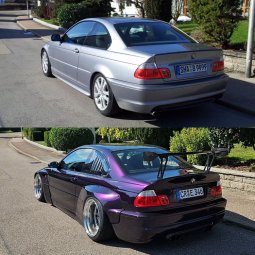 330ci Rocketbunny #makepurplegreatagain - 3er BMW - E46