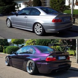 330ci Rocketbunny #makepurplegreatagain - 3er BMW - E46