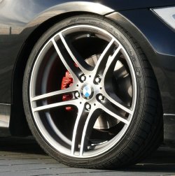 BMW Performance 313 Felge in 8x19 ET 37 mit Dunlop Sport MAXX Reifen in 225/35/19 montiert vorn Hier auf einem 3er BMW E91 325i (Touring) Details zum Fahrzeug / Besitzer