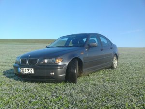 stahlgraue 318i FL Limo in M-Optik WINTERSCHLAF :( - 3er BMW - E46