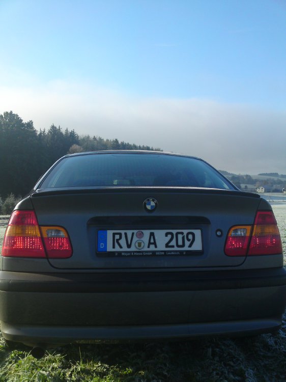 stahlgraue 318i FL Limo in M-Optik WINTERSCHLAF :( - 3er BMW - E46
