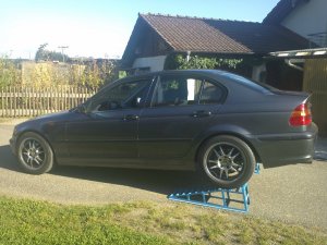 stahlgraue 318i FL Limo in M-Optik WINTERSCHLAF :( - 3er BMW - E46