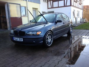 stahlgraue 318i FL Limo in M-Optik WINTERSCHLAF :( - 3er BMW - E46