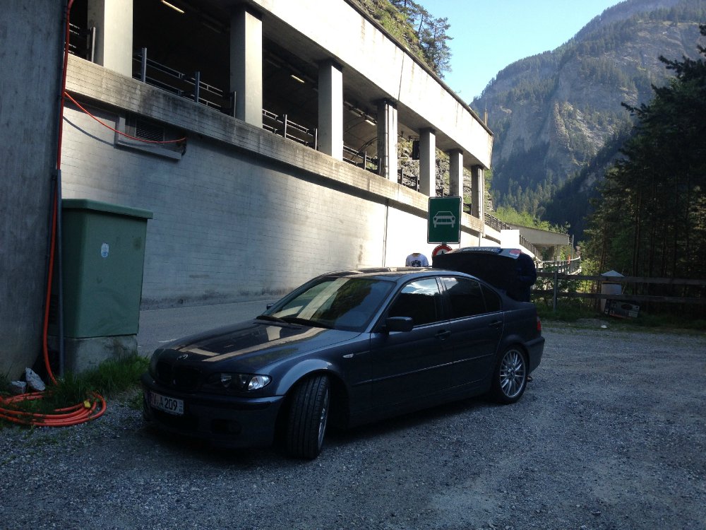 stahlgraue 318i FL Limo in M-Optik WINTERSCHLAF :( - 3er BMW - E46