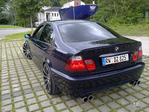 EX 320i E46 Blue Driver - 3er BMW - E46