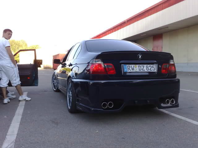 EX 320i E46 Blue Driver - 3er BMW - E46