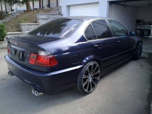 EX 320i E46 Blue Driver - 3er BMW - E46