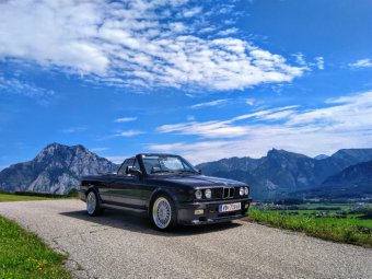BMW E30 Cabrio Gasfeder Motorhaube