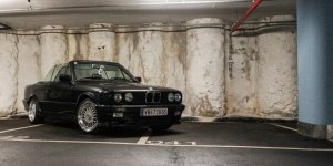 BMW E30 Cabrio, black diamond, M-Technik 1 - 3er BMW - E30