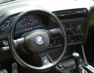 BMW E30 Cabrio, black diamond, M-Technik 1 - 3er BMW - E30