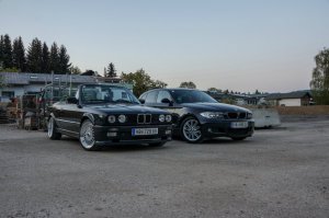 BMW E30 Cabrio, black diamond, M-Technik 1 - 3er BMW - E30