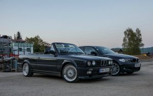 BMW E30 Cabrio, black diamond, M-Technik 1 - 3er BMW - E30