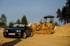 BMW E30 Cabrio, black diamond, M-Technik 1 - 3er BMW - E30