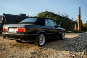 BMW E30 Cabrio, black diamond, M-Technik 1 - 3er BMW - E30