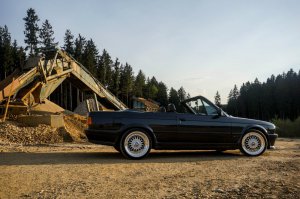 BMW E30 Cabrio, black diamond, M-Technik 1 - 3er BMW - E30