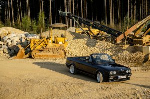 BMW E30 Cabrio, black diamond, M-Technik 1 - 3er BMW - E30