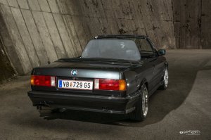 BMW E30 Cabrio, black diamond, M-Technik 1 - 3er BMW - E30