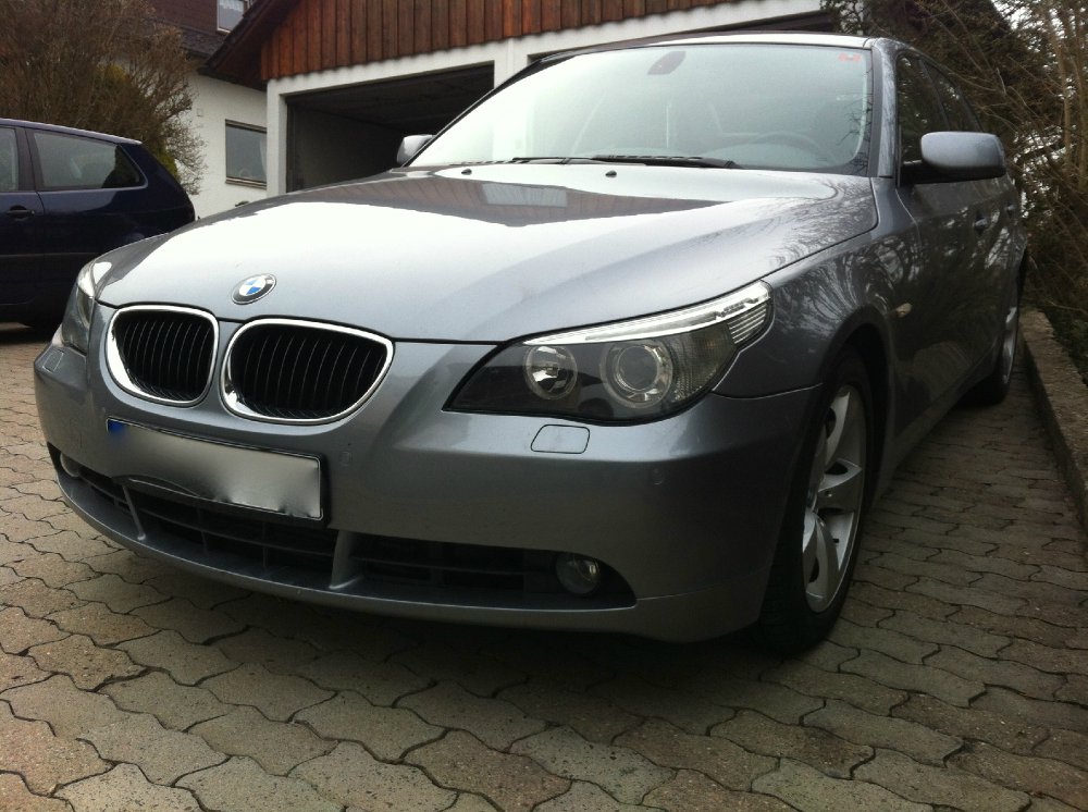 E60 535d VFL silbergrau metallic - 5er BMW - E60 / E61