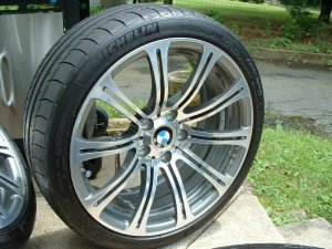 BMW  Felge in 9.5x19 ET  mit Michelin Pilot Sport Reifen in 245/35/19 montiert vorn Hier auf einem 3er BMW E93 M3 (Cabrio) Details zum Fahrzeug / Besitzer