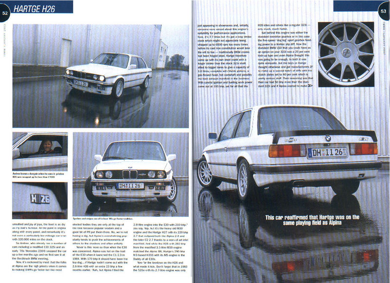 Hartge H26 - 3er BMW - E30