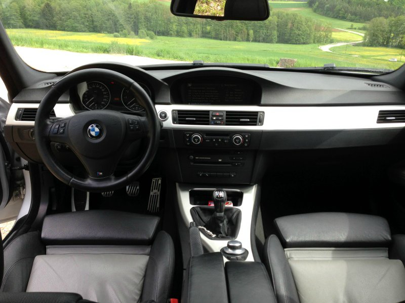 330i | Titansilber + Styling 95 Valencia Orange - 3er BMW - E90 / E91 / E92 / E93