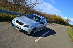 330i | Titansilber + Styling 95 Valencia Orange - 3er BMW - E90 / E91 / E92 / E93
