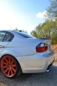 330i | Titansilber + Styling 95 Valencia Orange - 3er BMW - E90 / E91 / E92 / E93 330i | Titansilber + Styling 95 Valencia Orange - 3er BMW - E90 / E91 / E92 / E93