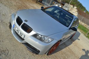 330i | Titansilber + Styling 95 Valencia Orange - 3er BMW - E90 / E91 / E92 / E93 330i | Titansilber + Styling 95 Valencia Orange - 3er BMW - E90 / E91 / E92 / E93