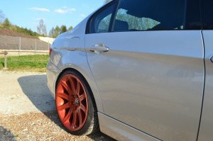 330i | Titansilber + Styling 95 Valencia Orange - 3er BMW - E90 / E91 / E92 / E93 330i | Titansilber + Styling 95 Valencia Orange - 3er BMW - E90 / E91 / E92 / E93