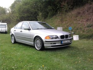 E46 323 Coupe dezent, tief & silber! - 3er BMW - E46