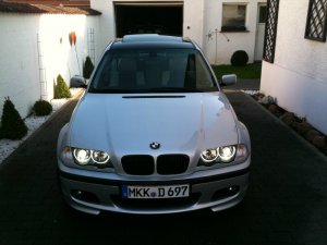 E46 323 Coupe dezent, tief & silber! - 3er BMW - E46