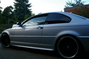 E46 323 Coupe dezent, tief & silber! - 3er BMW - E46