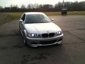 E46 323 Coupe dezent, tief & silber! - 3er BMW - E46