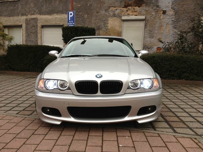 E46 323 Coupe dezent, tief & silber! - 3er BMW - E46