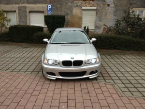 E46 323 Coupe dezent, tief & silber! - 3er BMW - E46