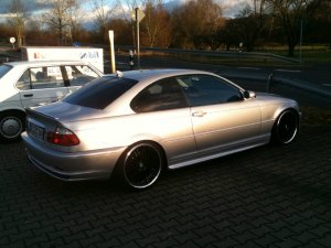 E46 323 Coupe dezent, tief & silber! - 3er BMW - E46