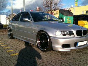 E46 323 Coupe dezent, tief & silber! - 3er BMW - E46