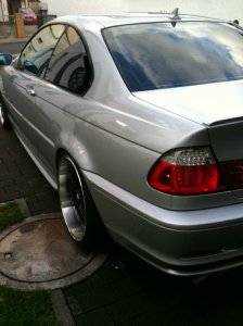 E46 323 Coupe dezent, tief & silber! - 3er BMW - E46