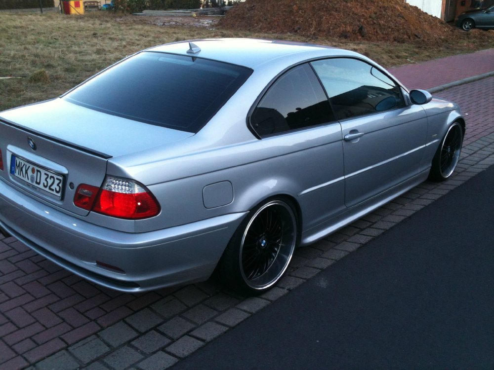 E46 323 Coupe dezent, tief & silber! - 3er BMW - E46