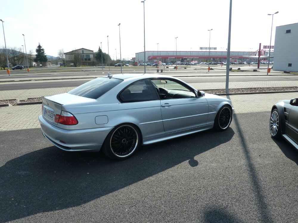 E46 323 Coupe dezent, tief & silber! - 3er BMW - E46