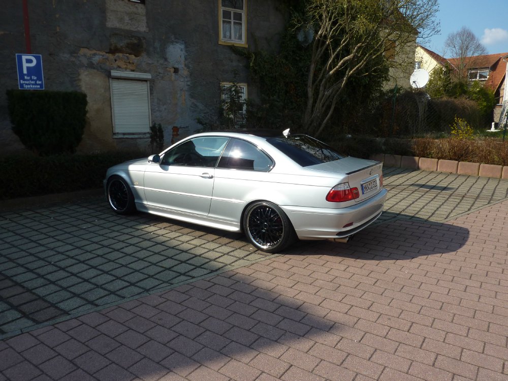 E46 323 Coupe dezent, tief & silber! - 3er BMW - E46