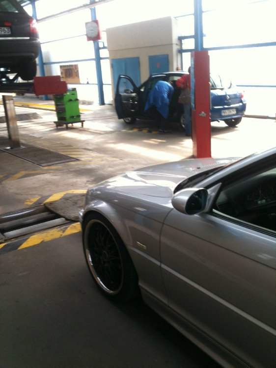 E46 323 Coupe dezent, tief & silber! - 3er BMW - E46