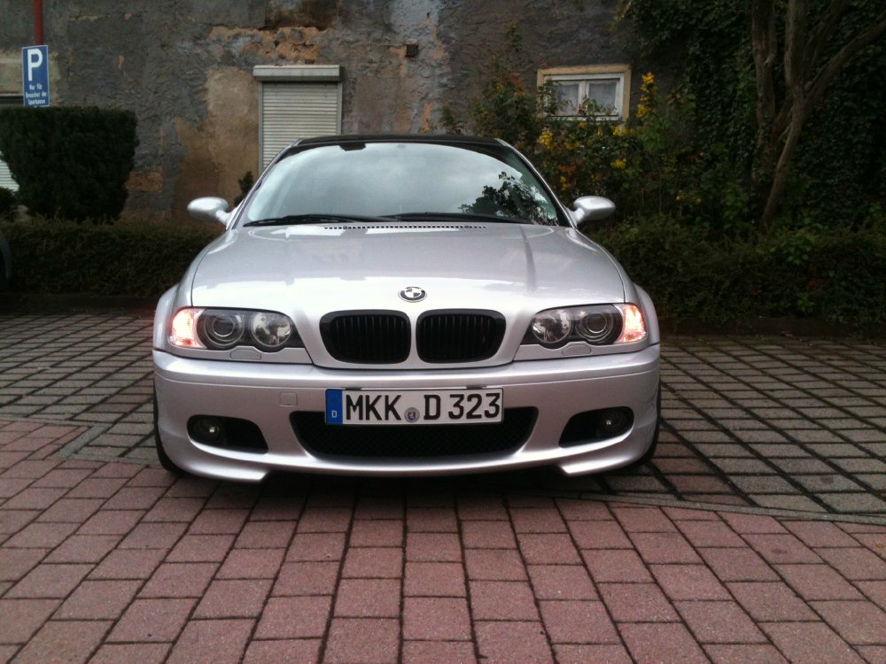 E46 323 Coupe dezent, tief & silber! - 3er BMW - E46