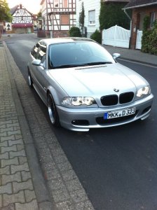 E46 323 Coupe dezent, tief & silber! - 3er BMW - E46