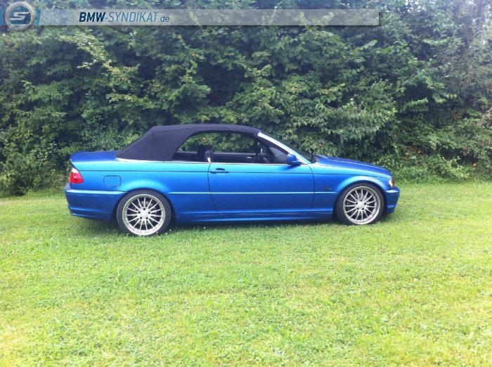 e46 cab. blue matt!! neue Bilder! - 3er BMW - E46