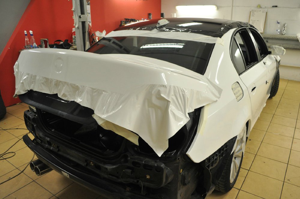 E60 Folierung;Neu,19zoll,Frontlipppe,Spurverb. - 5er BMW - E60 / E61